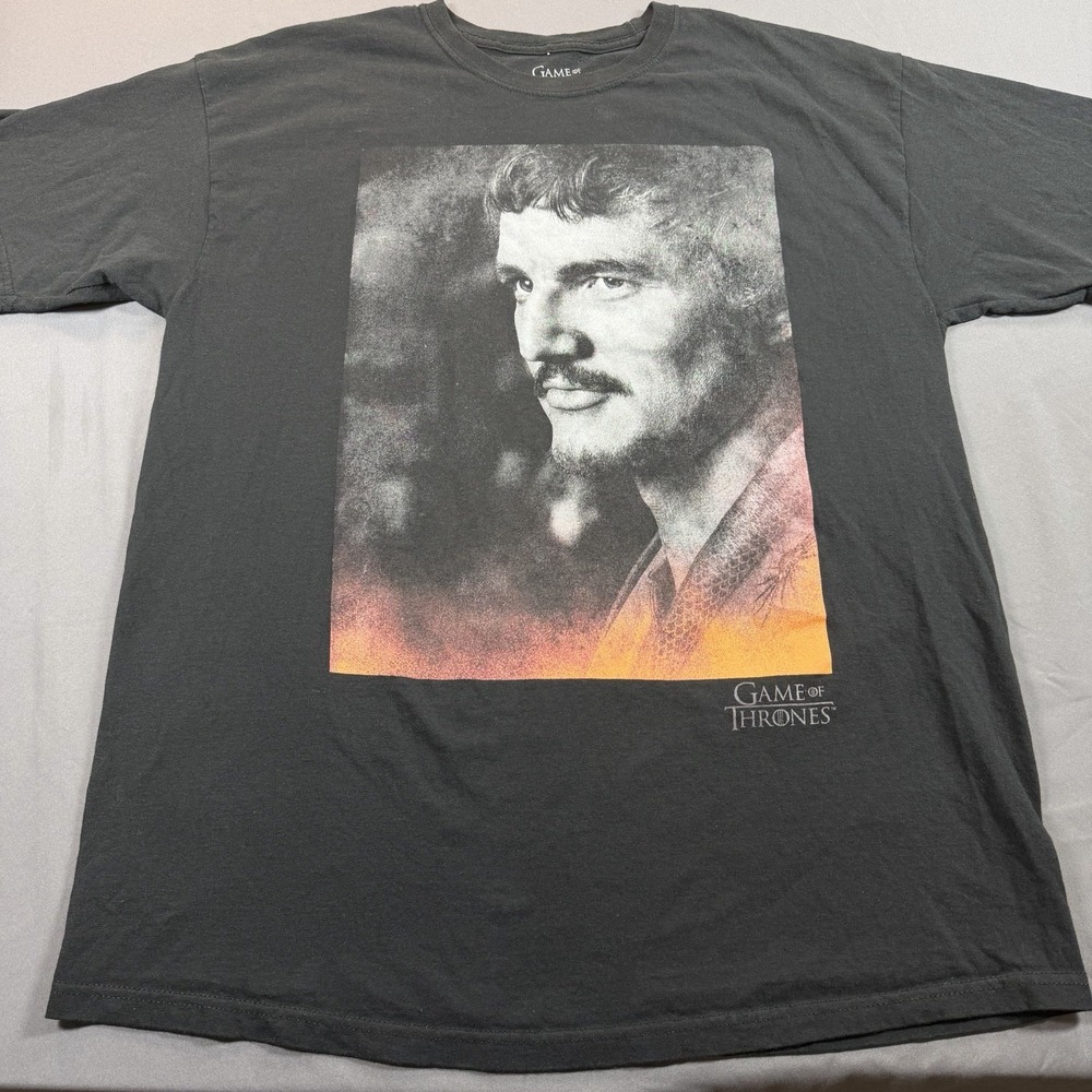 Game Of Thrones Oberyn Martell T Shirt Mens XL‎ 100% Cotton Short Sleeve